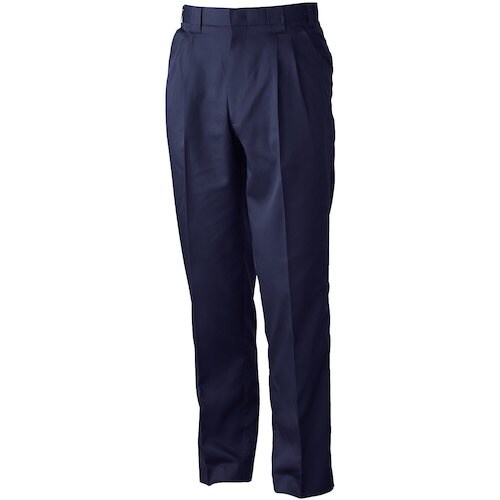 桑和 VA419 ツータックスラックス ネイビー