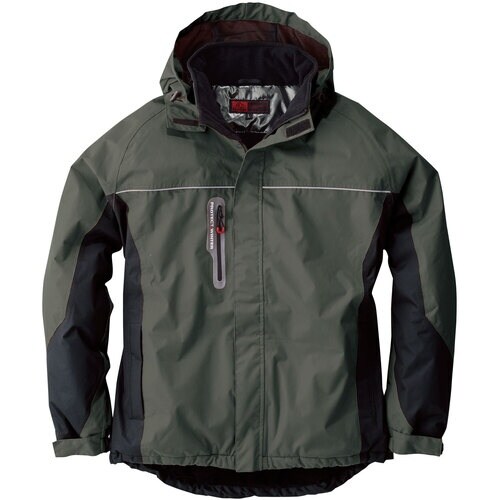 桑和 44403 防水防寒ブルゾン アーミー 3L