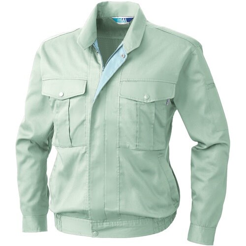 桑和 VA413 長袖ブルゾン モスグリーン 4L