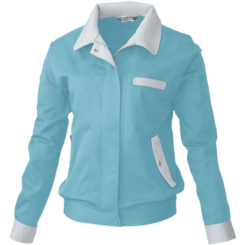 桑和 VA414 レディース長袖ブルゾン パウダー