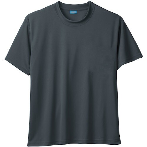 桑和 50383 半袖Tシャツ チャコールグレー