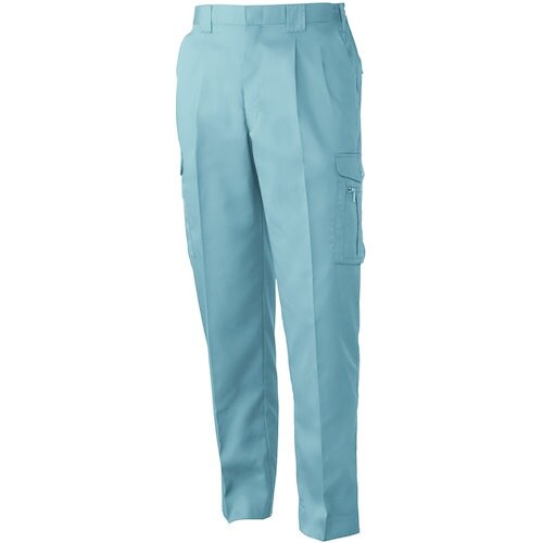 桑和 VA418 ツータックカーゴパンツ パウダー