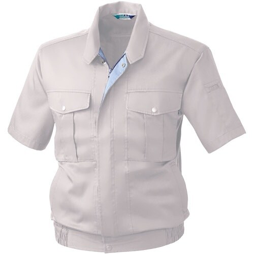 桑和 VA411 半袖ブルゾン ローズウッド L