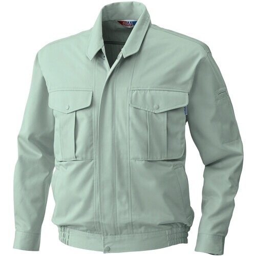 桑和 4113 長袖ブルゾン モスグリーン LL