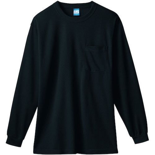 桑和 50122 長袖Tシャツ(胸ポケット付き)