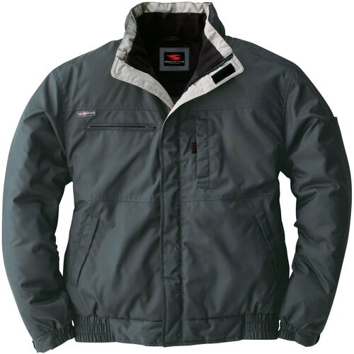 桑和 3403 防寒ブルゾン チャコールグレー L