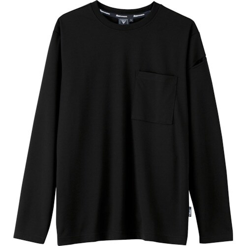 XEBEC 長袖Tシャツ6043−90−4L クロ