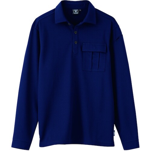 XEBEC 長袖ポロシャツ6041−10−M コン