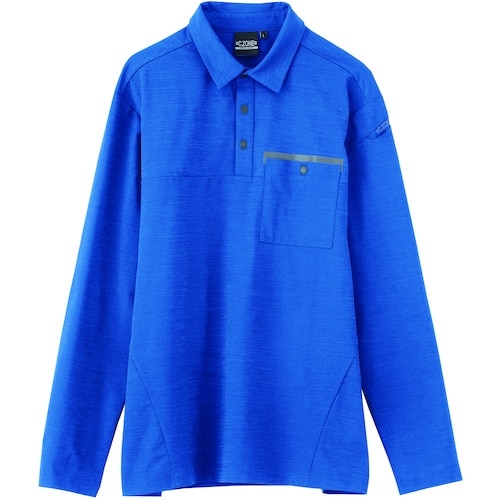 XEBEC 長袖ポロシャツ6675−46−M ロイ