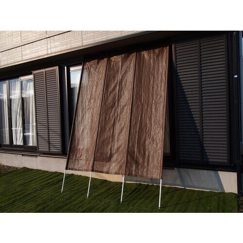 TASSCOM 洋風たてす4 3m ブラウン