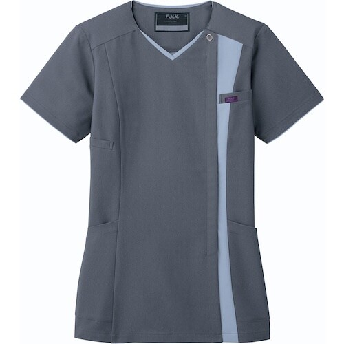 FOLK レディスジップスクラブ スチールグレー