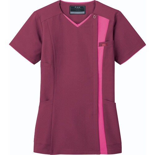 FOLK レディスジップスクラブ バーガンディ 4