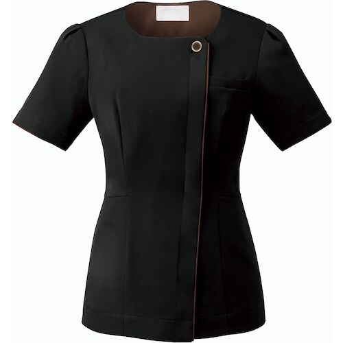 FOLK レディスジップスクラブ ブラック M