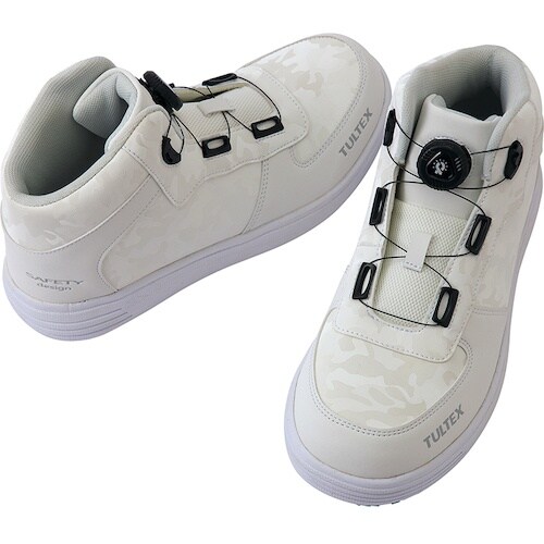 アイトス ダイヤル式セーフティーシューズ ホワイト