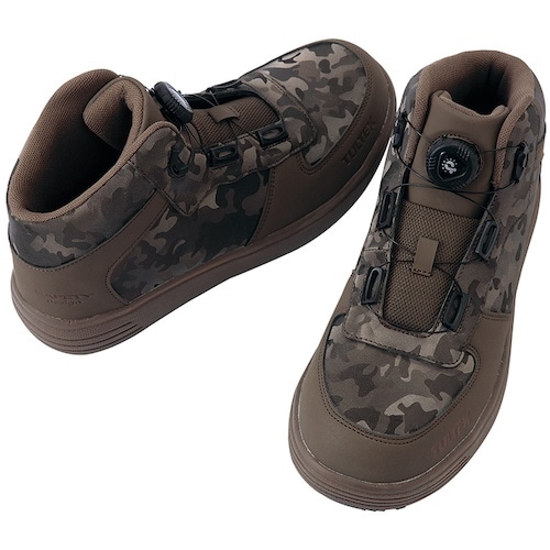 アイトス ダイヤル式セーフティーシューズ ブラウン