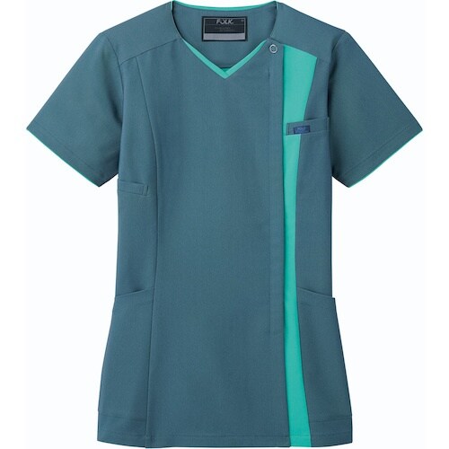 FOLK レディスジップスクラブ アイスブルー 3