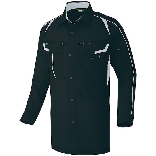 アイトス 長袖ストレッチシャツ(エコワーカーストレ