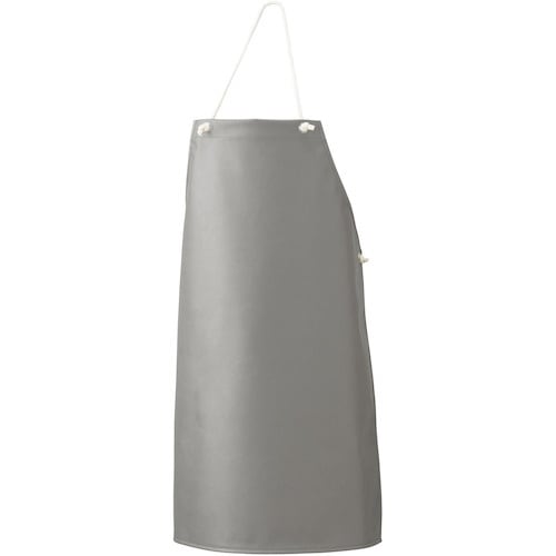 船橋 レザーエプロン グレー