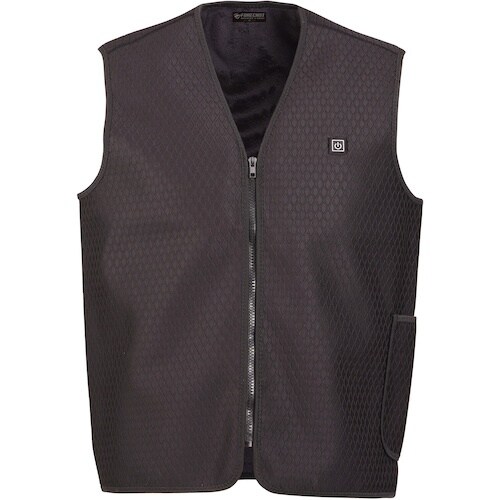 カジメイク ヒートソルジャーベスト ブラック LL