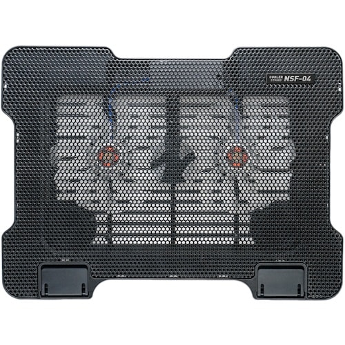 MCO 2ファンノートPC用スタンド キャスター