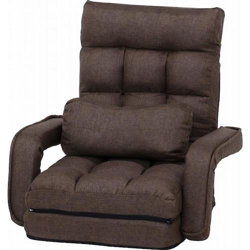 不二貿易 4WAY座椅子 0212 ダークブラウン