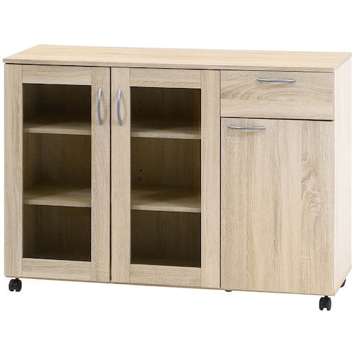 不二貿易 キッチン収納キャビネット 115×40