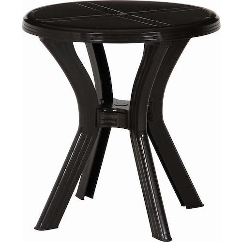 不二貿易 PC ラウンドテーブル アンジェロ ブラ