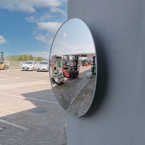 Komy フォーク出口ミラー<外壁用>330×55