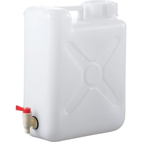 サンプラ ラボテナー コック付 20L 細口