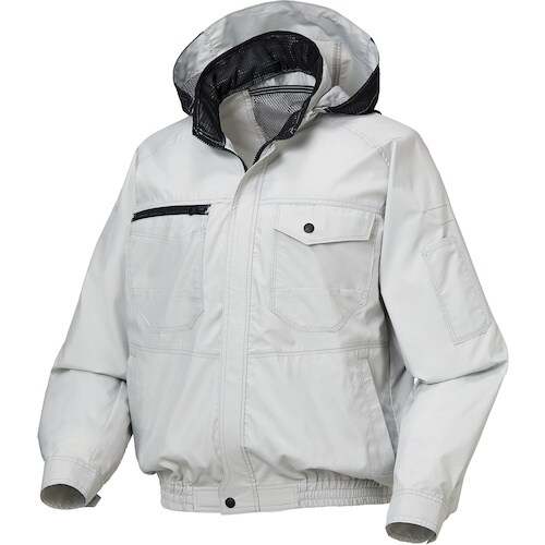 クロダルマ 長袖ジャンパー シルバー LL