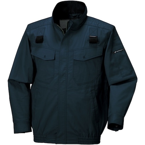 クロダルマ ハーネス対応長袖ジャンパー ネイビー