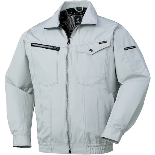 クロダルマ 長袖ジャンパー シルバー LL