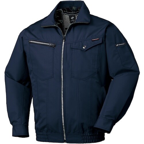 クロダルマ 長袖ジャンパー ネイビー LL