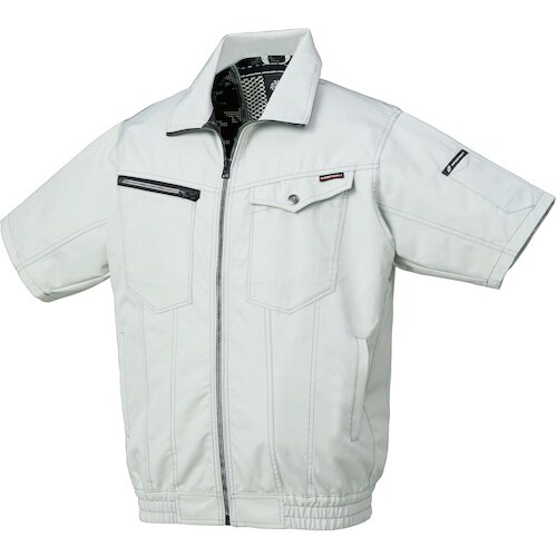 クロダルマ 半袖ジャンパー シルバー L