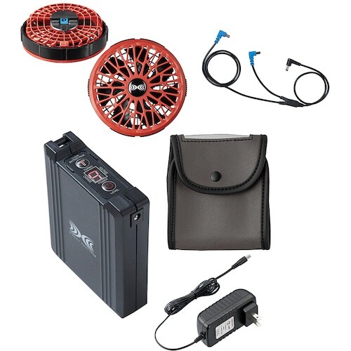 アイトス 空調服用14.4Vスターターキット丸形ジ