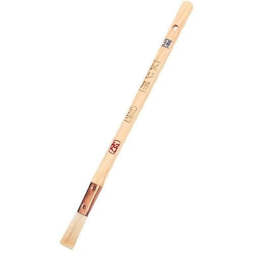 好川産業 白毛 メジ刷毛 王将10号(30mm)