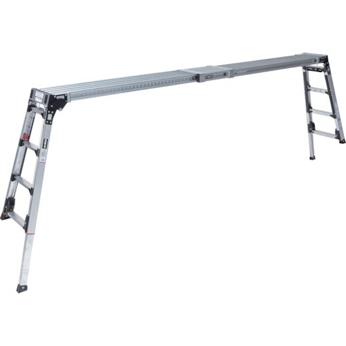 アルインコ 伸縮天板・伸縮脚付足場台“上でやるやつ