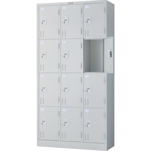 TRUSCO 多人数用ロッカー12人用 オフホワイ
