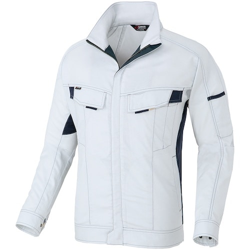 アイトス 綿100%春夏用長袖ブルゾンムービンカッ