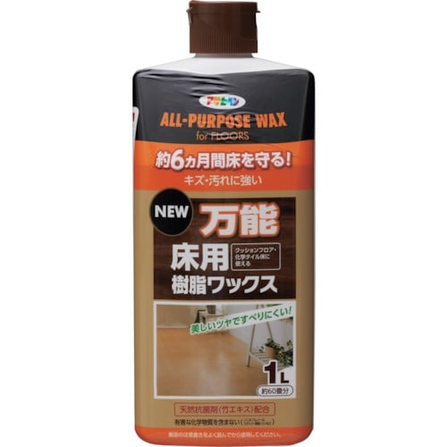 アサヒペン NEW万能床用樹脂ワックス 1L