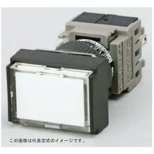 富士電機 コマンドスイッチφ16長角平形照光押しボ