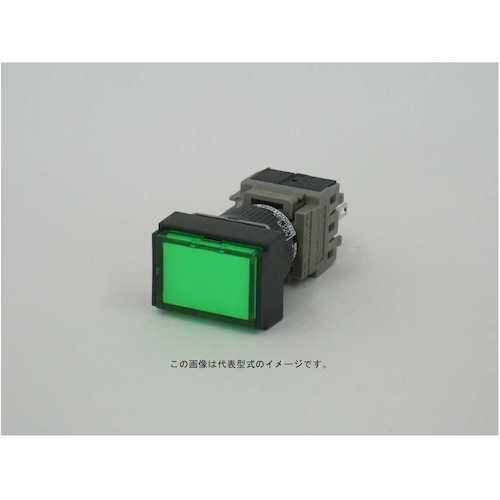 富士電機 コマンドスイッチφ16長角平形照光押しボ