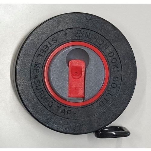 日本度器 ホワイトスチール巻尺 コメット・ミニ 2