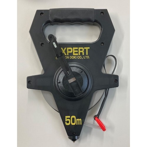 日本度器 13mm巾鋼製巻尺 ステンレス・エキスパ