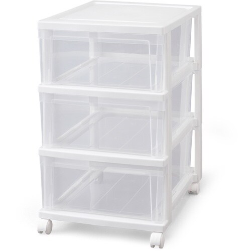 IRIS 288060 クローゼットチェスト ホワ