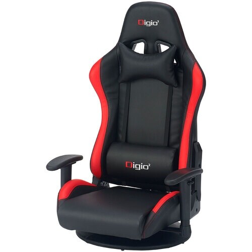 ナカバヤシ ゲーミングフロアチェア/レッド