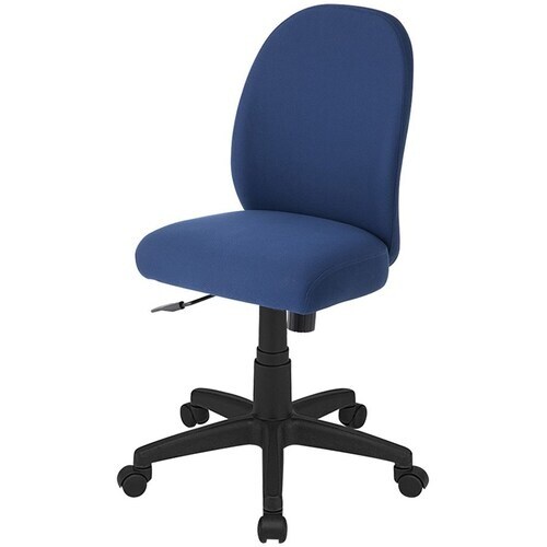 ナカバヤシ ポケットコイル抗菌チェア/ネイビー