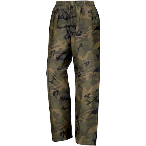 カジメイク プリントキルトパンツNX オリーブカモ