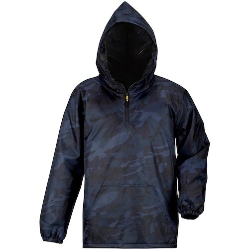 カジメイク プリントキルトヤッケNX ネイビーカモ