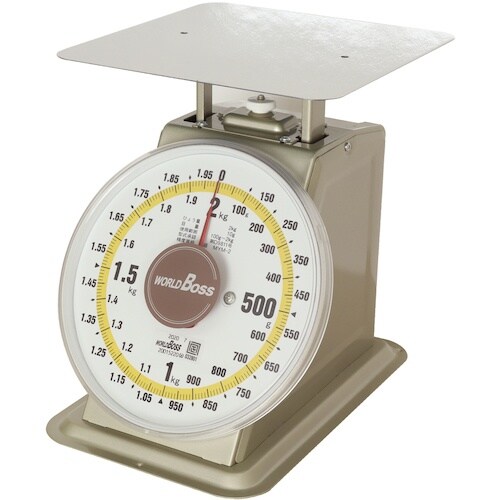ワールドボス 見やすいはかり 2kg